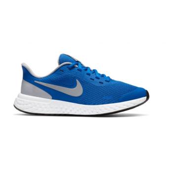 NIKE-Revolution 5 GS royal blue/grey/white Kék 37,5 kép