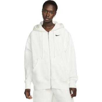 Nike SPORTSWEAR PHOENIX FLEECE Női pulóver, fehér, méret kép