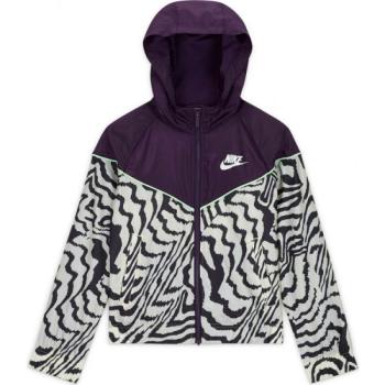 Nike SPORTSWEAR WINDRUNNER Lány dzseki, lila, méret kép