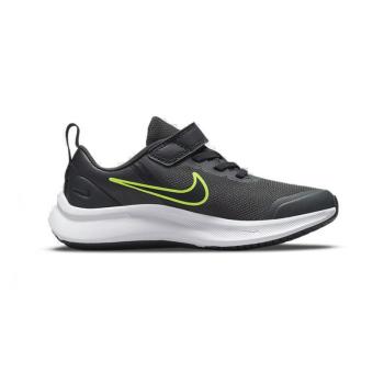 NIKE-Star Runner 3 anthracite/green/black 2777 Fekete 28,5 kép