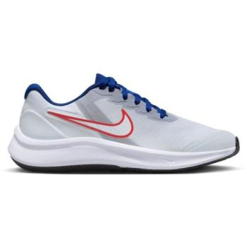 Nike STAR RUNNER 3 GS Gyerek sportcipő, szürke, méret 35.5 kép