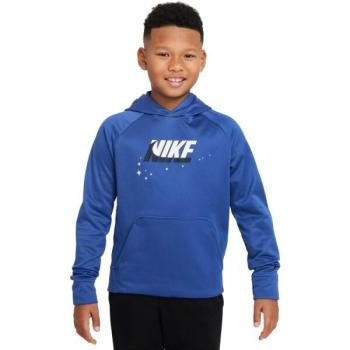 Nike TF PO HOODIE GFX 1 Fiú pulóver, kék, méret kép