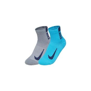 NIKE-U NK MLTPLIER ANKLE 2PR_Grey/Blue Keverd össze 34/38 kép