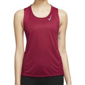 NIKE-W NK DF RACE SINGLET-Pink Rózsaszín L kép