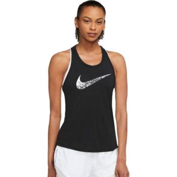 Nike W NK SWOOSH RUN TANK Női sporttop, fekete, méret kép