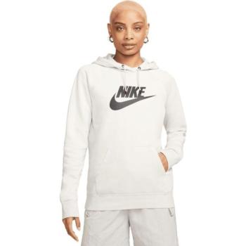 Nike W NSW ESSNTL HOODIE PO HBR Női pulóver, bézs, méret kép