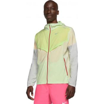 Nike WINDRUNNER Férfi futókabát, világoszöld, méret kép