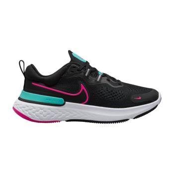 NIKE-Wmns React Miler 2 black/pink/white Fekete 38 kép