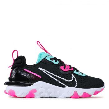 NIKE-Wmns React Vision dk smoke grey/white/pink blast Szürke 38,5 kép