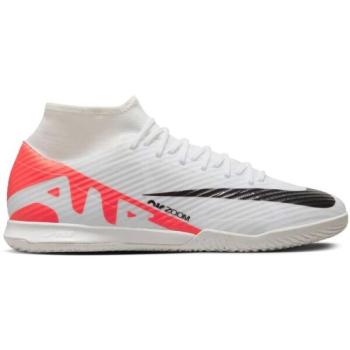 Nike ZOOM MERCURIAL SUPERFLY 9 ACADEMY IC Férfi teremcipő, fehér, méret 42.5 kép