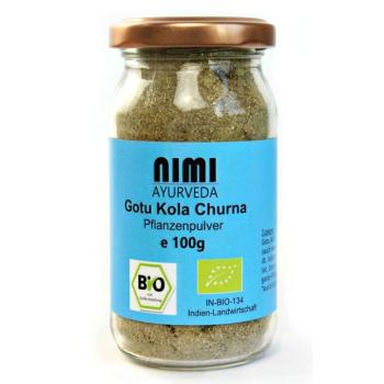 Nimi Ayurveda Gotu Kola Churna BIO szerves por Mandukaparni 100 g kép