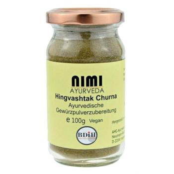 Nimi Ayurveda Hingvashtak Churna BIO por 100 g kép