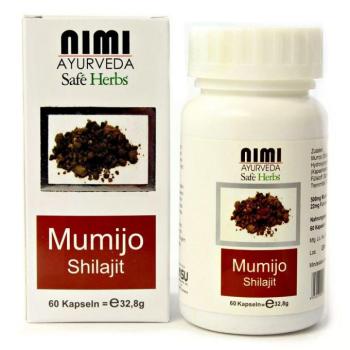 Nimi Ayurveda Mumijo Shilajit ásványi komplex kapszula 60 db kép