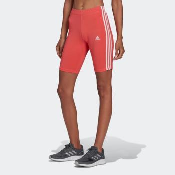 Női combnadrág fitnesz edzéshez, korallpiros Adidas kép
