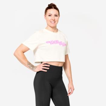 Női Crop Top testépítéshez, bő szabású Domyos kép