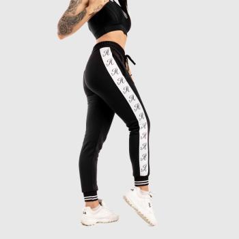 Női fitness melegítőnadrág Iron Aesthetics Striped, fekete kép