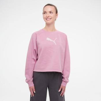 Női fitnesz crop pulóver Puma kép