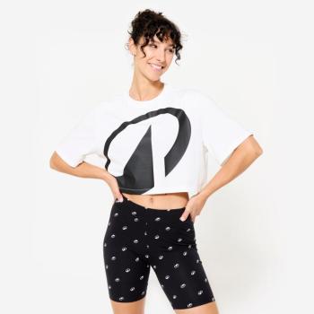 Női fitnesz crop top póló Domyos kép
