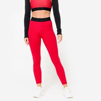 Női fitnesz leggings, gumírozott derekú Domyos kép