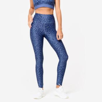 Női fitnesz leggings, magasított derekú Domyos kép