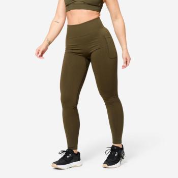 Női fitnesz leggings, varrás nélküli, push-up hatású Domyos kép