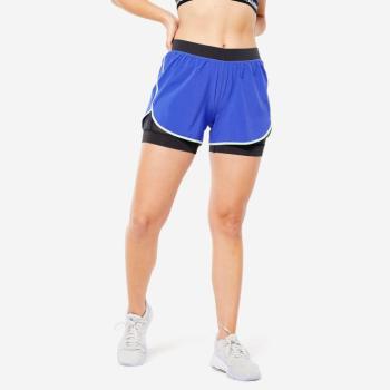 Női fitnesz rövidnadrág, 2 az 1-ben - 900-as Domyos kép