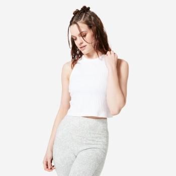 Női fitnesz ujjatlan crop top - 520-as Nyamba kép