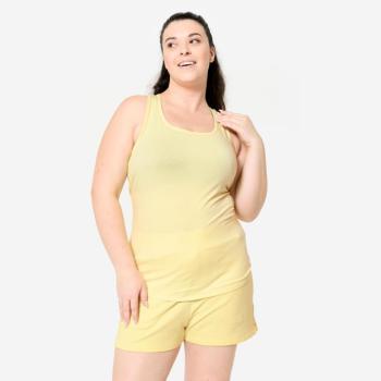 Női fitnesz ujjatlan póló, kerek nyakú Domyos kép