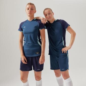Női futballmez, slim szabás, rövid ujjú - MC Fit 900 Kipsta kép
