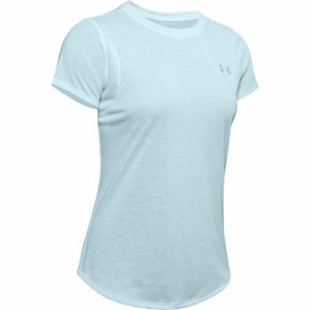 Női futópóló Under Armour Streaker 2.0 Short Sleeve  Rift Blue  S kép