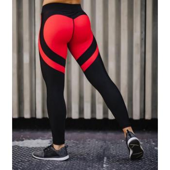 Női leggings HEART - Iron Aesthetics, piros kép