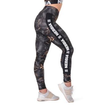 Női leggings Nebbia High Waist Performance Leggings 567  Vulkanikus Fekete  L kép