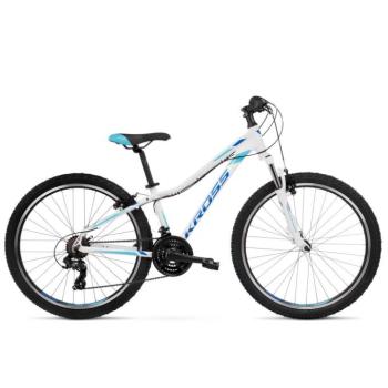 Női mountain bike Kross Lea 1.0 26"  fehér-kék  XS (15", 147-157 cm) kép