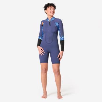 Női neoprén úszóoverall, rövid száras, 4/3 mm - Optimizer Ocean Step kép