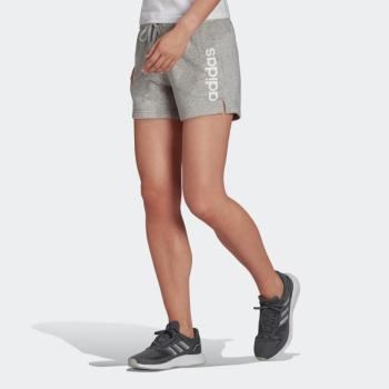 Női rövidnadrág fitnesz edzéshez, szürke Adidas kép