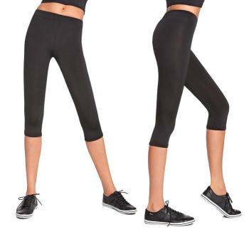 Női sport 3/4 leggings BAS BLACK Forcefit 70  fekete  M kép