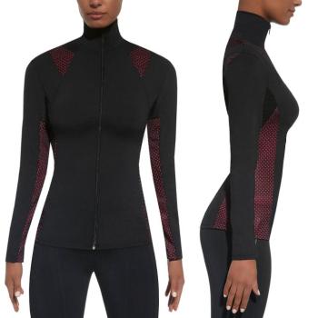 Női sport felső BAS BLACK Inspire Blouse  fekete-rózsaszín  S kép