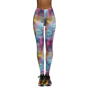 Női sport leggings BAS BLACK Tessera 90  sokszínű  L kép