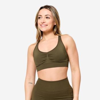 Női sportmelltartó, keresztpántos, enyhe tartás Decathlon kép