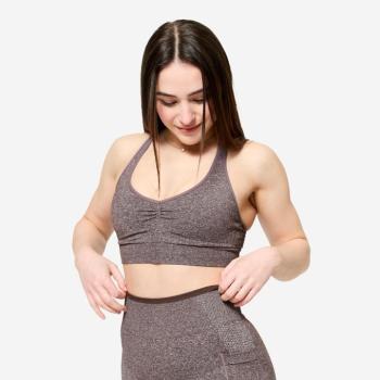 Női sportmelltartó, keresztpántos, enyhe tartású Decathlon kép