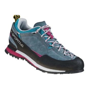 Női túracipő La Sportiva Boulder X Women  Pala/Piros Szilva  39,5 kép