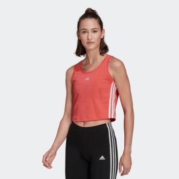 NŐI UJJATLAN felső fitnesz edzéshez, fehér Adidas kép