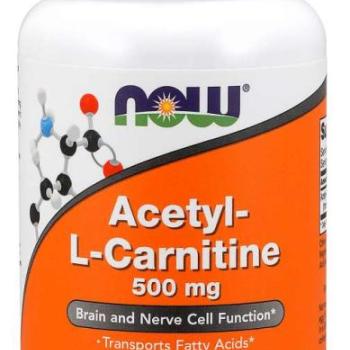 NOW Foods Acetil L - Karnitin 500 mg kép