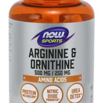 NOW Foods Arginin & Ornitin kép
