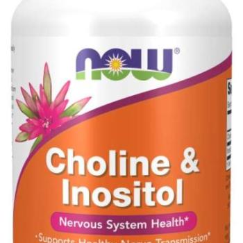 NOW Foods Choline & Inositol 500 mg kép