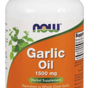 Now Foods Fokhagymaolaj 1500 mg kép