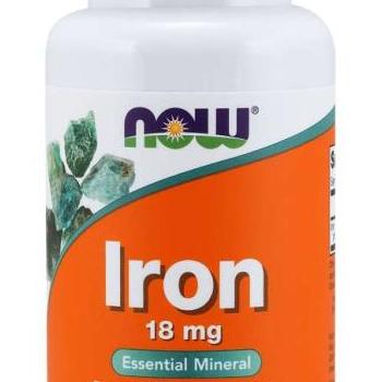 NOW Foods Iron 18 mg kép
