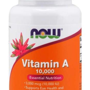 NOW Foods Vitamin A 10,000 IU kép