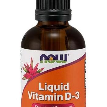 Now Foods Vitamin D-3 Liquid kép