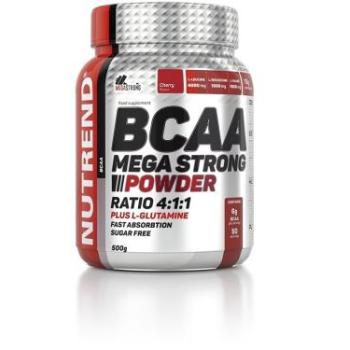 Nutrend BCAA Mega Strong Powder, 500 g kép